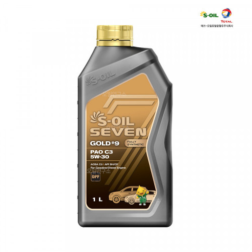 S-OIL 세븐골드 PAO 파오 5W30 1L